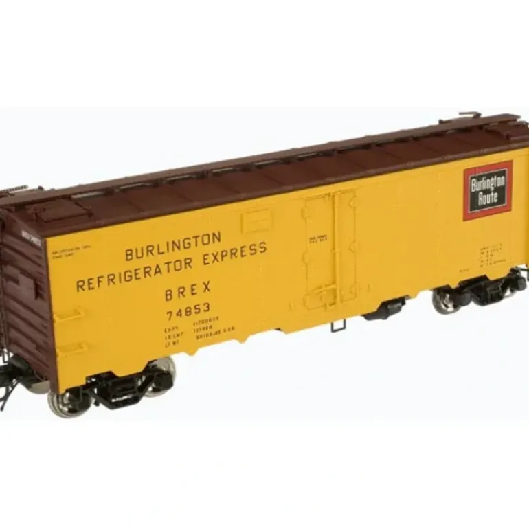 Atlas 8520 O Scale BREX 40' Steel Reefer (3 Rail) - Model Train Junction: Quality Parts and Art Supplies