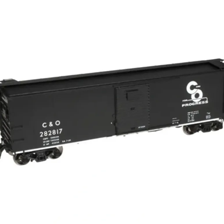 Atlas 8789-2 O Scale C&O 40' ARA X-29 Boxcar (3 Rail) - Model Train Junction: Quality Parts and Art Supplies