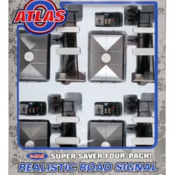 Atlas 7912 O Scale Clear Position Light Signal (4) - Model Train Junction: Quality Parts and Art Supplies