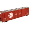 Atlas 9625 O Scale Santa Fe 60' Berwick Boxcar (2 Rail) - Model Train Junction: Quality Parts and Art Supplies