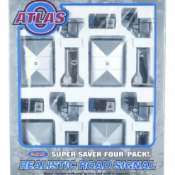 Atlas 7934 O Scale Type G Signal (Pack of 4) - 2-Rail - Model Train Junction: Quality Parts and Art Supplies