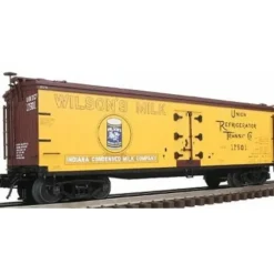 Atlas 8199-2 O Wilson's Milk 40' Wood Reefer #17501 (3 Rail) - Model Train Junction: Quality Parts and Art Supplies