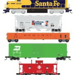 Atlas 0038 Santa Fe HO Gauge Diesel Train Set - Model Train Junction: Quality Parts and Art Supplies