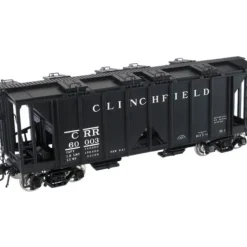 Atlas 8379 70t 2-Bay Cvd.Hopper Clinchfield - Model Train Junction: Quality Parts and Art Supplies