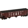 Atlas 1392A C&EI 70T 3-Bay Hopper #98778 - Model Train Junction: Quality Parts and Art Supplies
