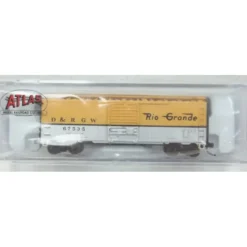 Atlas 34601A N 40'Boxcar D&RGW #67535 - Model Train Junction: Quality Parts and Art Supplies