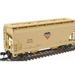 Atlas 39280A N Scale BPRR 2-Bay Centerflow Hopper #25030 - Model Train Junction: Quality Parts and Art Supplies