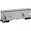 Atlas 39902A N Scale C&O ACF Covered Hopper #601398 - Model Train Junction: Quality Parts and Art Supplies