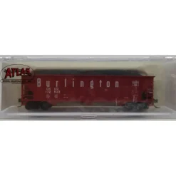 Atlas 40446A N Scale CB&Q 90 Ton Hopper Car #172533 - Model Train Junction: Quality Parts and Art Supplies