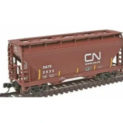 Atlas 39282A N Scale CN 2-Bay Centerflow Hopper #2635 - Model Train Junction: Quality Parts and Art Supplies