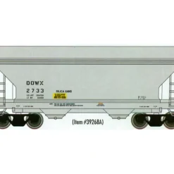 Atlas 39267A N Scale Dow 2-Bay Centerflow Hopper #2712 - Model Train Junction: Quality Parts and Art Supplies