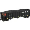 Atlas 40475A N Scale GABX 90T Hopper #464 - Model Train Junction: Quality Parts and Art Supplies