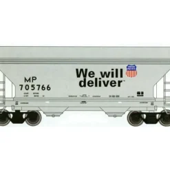 Atlas 39274A N Scale UP/MP 2-Bay Centerflow Hopper #705766 - Model Train Junction: Quality Parts and Art Supplies