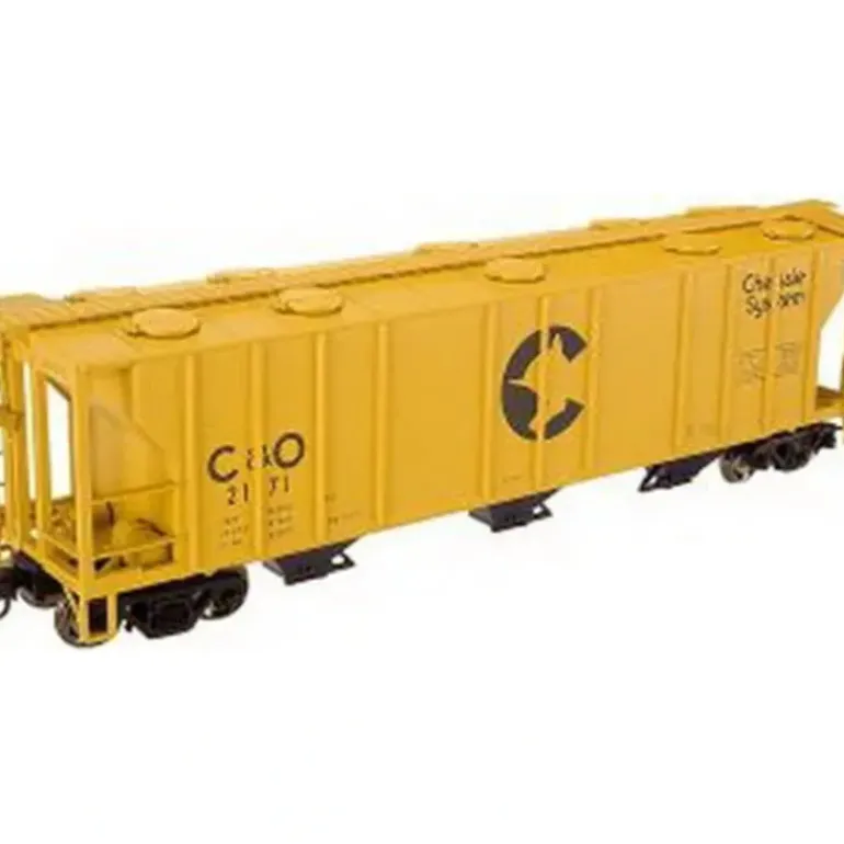 Atlas 877A O Scale Chessie OS-2 Hopper (2 Rail) - Model Train Junction: Quality Parts and Art Supplies