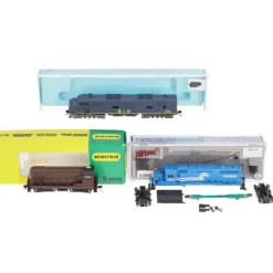 Atlas & MiniTrix N Scale Diesel Locomotives: 6041, 1420, 32000 [3] VG/Box - Model Train Junction: Quality Parts and Art Supplies