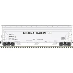 Atlas Master Line HO 20006937 4650 Centerflow Hopper, Georgia Kaolin #46969 - Model Train Junction: Quality Parts and Art Supplies