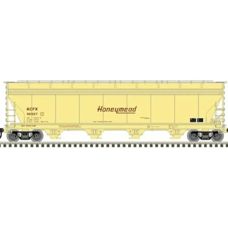 Atlas Master Line HO 20006384 ACF 5250 Covered Hopper, Honeymead #56981 - Model Train Junction: Quality Parts and Art Supplies