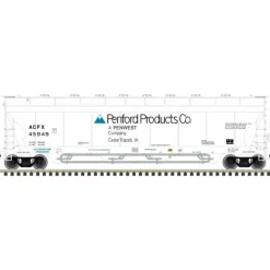 Atlas Master Line, HO Scale, 20006289, 5701 Pressureaide Hopper, Penford Products, #45929 - Model Train Junction: Quality Parts and Art Supplies