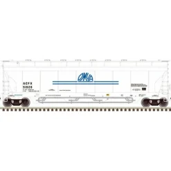 Atlas Master Line, HO Scale, 20006280, 5701 Pressureaide Hopper, OMYA, #51928 - Model Train Junction: Quality Parts and Art Supplies