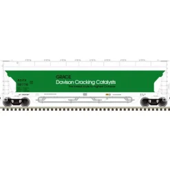 Atlas Master Line, HO Scale, 20006275, 5701 Pressureaide Hopper, Grace Davison, #59771 - Model Train Junction: Quality Parts and Art Supplies