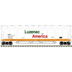 Atlas Master Line, HO Scale, 20006273 5701 Pressureaide Hopper, Luzenac America, #59755 - Model Train Junction: Quality Parts and Art Supplies