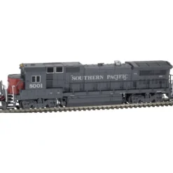 Atlas Master Line, N Scale, 40005159, Gold Series, Dash 8-40 B, Locomotive, Southern Pacific, #8001 - Model Train Junction: Quality Parts and Art Supplies