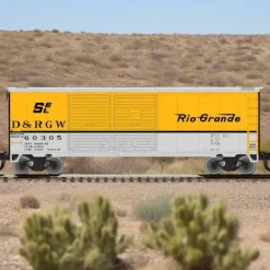 Atlas, N Scale, 50006193, 40' Double-Door Boxcar, Denver & Rio Grande Western, #60305 - Model Train Junction: Quality Parts and Art Supplies