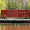 Atlas, N Scale, 50006200, 40' Double-Door Boxcar, Lehigh Valley, #8019 - Model Train Junction: Quality Parts and Art Supplies