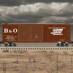 Atlas, N Scale, 50006189, 40' Double-Door Boxcar, Baltimore & Ohio, #294201 - Model Train Junction: Quality Parts and Art Supplies