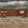 Atlas, N Scale, 50006190, 40' Double-Door Boxcar, Baltimore & Ohio, #294214 - Model Train Junction: Quality Parts and Art Supplies