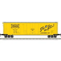 Atlas, N Scale, 50005704, GA 50' RBL Box Car, St Louis - San Francisco (SLSF), 6110 - Model Train Junction: Quality Parts and Art Supplies