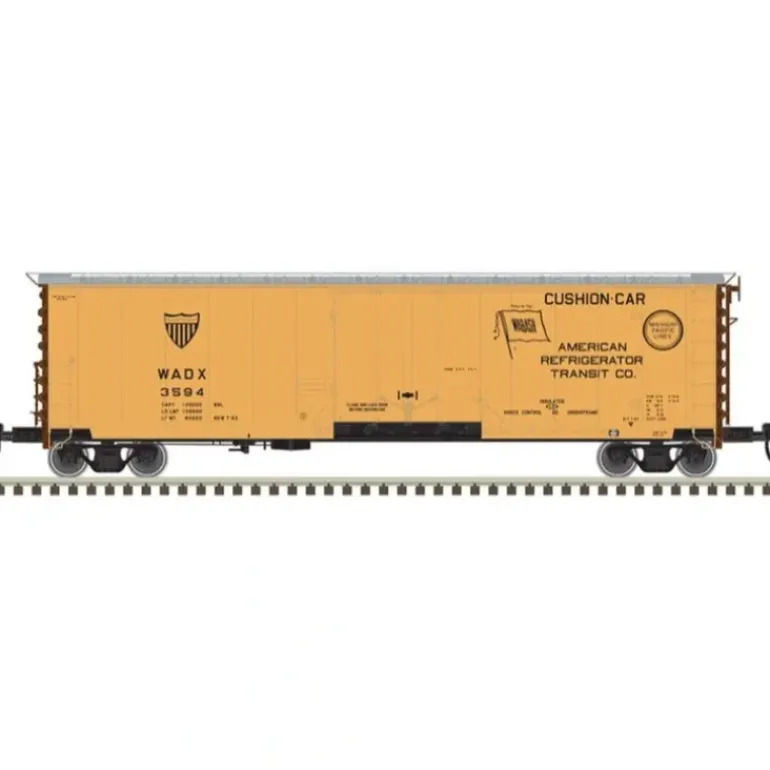 Atlas, N Scale, 50005689, GA 50' RBL Box Car, American Refrigerator Transit, #3525 - Model Train Junction: Quality Parts and Art Supplies