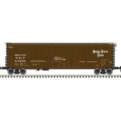 Atlas, N Scale, 50005698, GA 50' RBL Box Car, Nickel Plate Road, #84055 - Model Train Junction: Quality Parts and Art Supplies