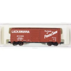 Atlas 34431N Scale Lackawanna 40' Boxcar - Model Train Junction: Quality Parts and Art Supplies