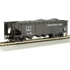 Bachmann 73372 C&O 40' Quad Hopper - Model Train Junction: Quality Parts and Art Supplies