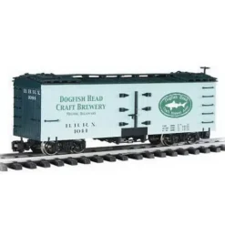 Bachmann 98692 Dogfish Head Brewery Billboard Reefer - Metal Wheels - Model Train Junction: Quality Parts and Art Supplies