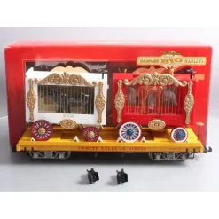Bachmann 98382 G Circus Flat Car w/Giraffe & Hippo Wagons w/Metal Wheels LN/Box - Model Train Junction: Quality Parts and Art Supplies