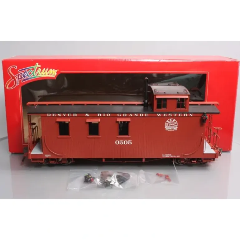Bachmann 88795 G Denver & Rio Grande Western Long Caboose #0505 - Model Train Junction: Quality Parts and Art Supplies