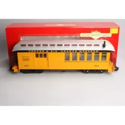 Bachmann 89792 G Denver & Rio Grande Western Combine Car - Metal Wheels - Model Train Junction: Quality Parts and Art Supplies