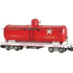 Bachmann 98383 G Scale Bachmann Brothers Circus Water Tank Car w/ Metal Wheels - Model Train Junction: Quality Parts and Art Supplies