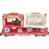 Bachmann 98372 G Scale Circus Flatcar with 2 Animal Cages VG - Model Train Junction: Quality Parts and Art Supplies