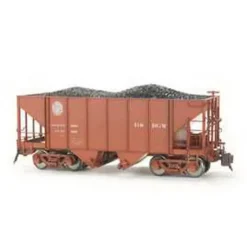 Bachmann 88998 G Scale D&RGW 2-Bay Steel Hopper w/Metal Wheels - Model Train Junction: Quality Parts and Art Supplies