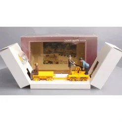 Bachmann 96201 G Scale Motorized Handcar w/Trailer - Model Train Junction: Quality Parts and Art Supplies