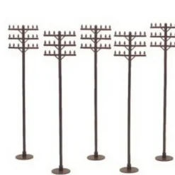 Bachmann 92200 G Scale Telephone poles (12) - Model Train Junction: Quality Parts and Art Supplies