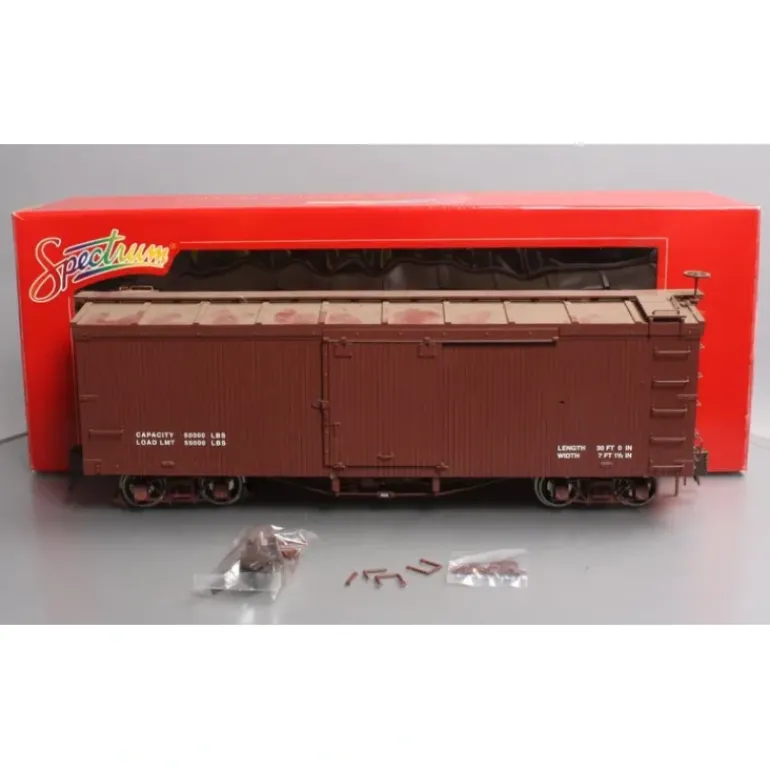 Bachmann 88699 G Scale Undecorated Box Car w/Murphy Roof & Data VG/Box - Model Train Junction: Quality Parts and Art Supplies