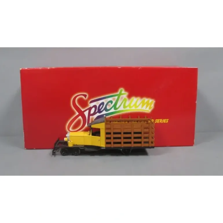 Bachmann 82397 G Scale Yellow & Black Rail Truck - Model Train Junction: Quality Parts and Art Supplies
