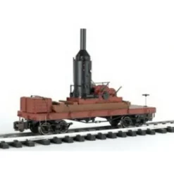 Bachmann 95699 G Skeleton Log Car w/ Steam Powered Log Skidder - Metal Wheels - Model Train Junction: Quality Parts and Art Supplies