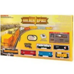 Bachmann 00615 Golden Spike HO Gauge Diesel Freight Train Set - Model Train Junction: Quality Parts and Art Supplies