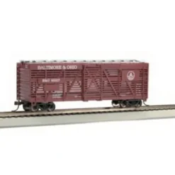 Bachmann 18512 HO Baltimore & Ohio 40' Stock Car - Model Train Junction: Quality Parts and Art Supplies