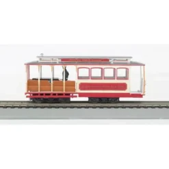 Bachmann 60533 HO Baltimore Cable Car Electric Locomotive (white, red) - Model Train Junction: Quality Parts and Art Supplies
